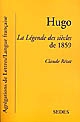 Hugo,"La légende des siècles" de 1859