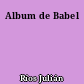 Album de Babel