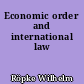 Economic order and international law