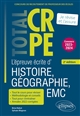 L'épreuve écrite d'histoire, géographie, EMC : concours 2023-2024