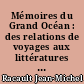Mémoires du Grand Océan : des relations de voyages aux littératures francophones de l'océan Indien