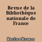 Revue de la Bibliothèque nationale de France