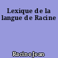 Lexique de la langue de Racine