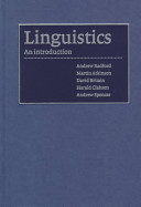 Linguistics : an introduction
