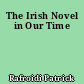 The Irish Novel in Our Time
