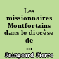 Les missionnaires Montfortains dans le diocèse de Luçon 1816-1856 d'après les chroniques de leurs missions (1816-1851)