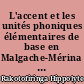 L'accent et les unités phoniques élémentaires de base en Malgache-Mérina : étude de phonétique expérimentale