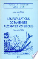 Les populations océaniennes aux XIXe et XXe siècles
