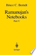 Ramanujan's notebooks : Part V