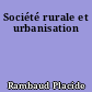 Société rurale et urbanisation