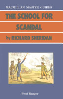 The school for scandal by Richard Sheridan