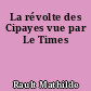 La révolte des Cipayes vue par Le Times