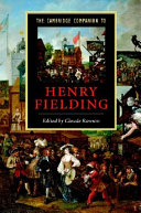 The cambridge companion to Henry Fielding