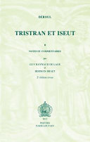 Tristran et Iseut : poème du XIIe siècle : II : Notes et commentaires