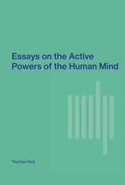 Essays on the intellectual powers of man