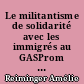 Le militantisme de solidarité avec les immigrés au GASProm - ASTI de Nantes : entre pratiques d'assistance et mobilisation politique