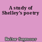 A study of Shelley's poetry