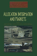 Allocation, information and markets