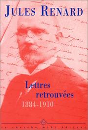 Lettres retrouvées : 1884-1910