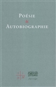 Poésie & autobiographie : Rencontres de Marseille, 17, 18 novembre 2000