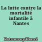La lutte contre la mortalité infantile à Nantes