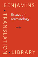 Essays on terminology