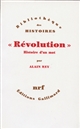 Révolution : histoire d'un mot