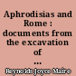 Aphrodisias and Rome : documents from the excavation of the theatre at Aphrodisias conducted by Professor Kenan T. Erim, together with some related texts