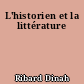 L'historien et la littérature
