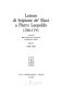 Lettere di Scipione de' Ricci a Pietro Leopoldo 1780-1791