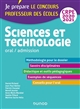 Sciences et technologie : oral, admission : professeur des écoles, concours 2020-2021