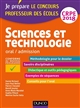 Sciences et technologie : oral admission : professeur des écoles, concours 2018 : CRPE 2018