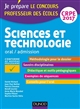 Sciences et technologie : oral-admission : professeur des écoles, concours 2017 : CRPE 2017