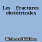 Les 	Fractures obstétricales