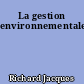 La gestion environnementale