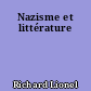 Nazisme et littérature