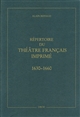 Répertoire du théâtre français imprimé entre 1630 et 1660