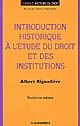 Introduction historique à l'étude du droit et des institutions