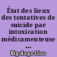 État des lieux des tentatives de suicide par intoxication médicamenteuse volontaire dans la structure des Urgences du CHU de Nantes