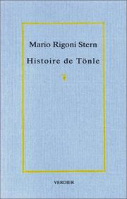 Histoire de Tönle : roman