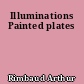 Illuminations Painted plates