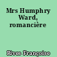 Mrs Humphry Ward, romancière
