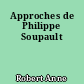 Approches de Philippe Soupault