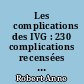 Les 	complications des IVG : 230 complications recensées au centre d'Orthogénie de Nantes entre 1997 et 2000