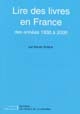 Lire des livres en France : Des années 1930 à 2000