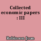 Collected economic papers : III
