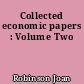 Collected economic papers : Volume Two