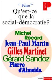 Qu'est-ce que la social-démocratie ?