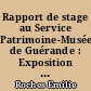 Rapport de stage au Service Patrimoine-Musée de Guérande : Exposition temporaire du Musée du pays de Guérande. Curiosités [à]musées