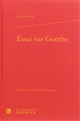 Essai sur Goethe